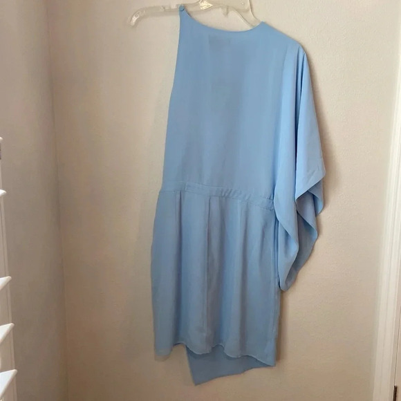 NWT Michael Costello x REVOLVE Lexa Dress in Light Blue - Picture 3 of 6